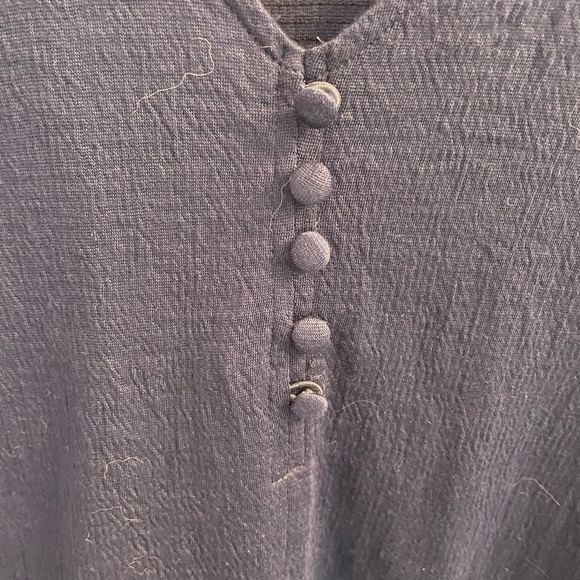 Plus Size Navy Blue Top - Picture 5 of 10